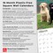 Labrador Retrievers | 2026 12 x 24 Inch (Hanging) Monthly Square Wall Calendar | Plastic-Free